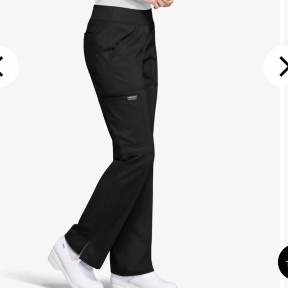 Cherokee Workwear Revolution Women's 4-Pocket STRETCH Pull-On Cargo Scrub Pants - Picture 1 of 6